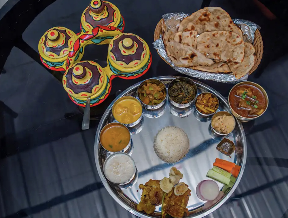 Mithila Thali, Best Food, Best Travel.