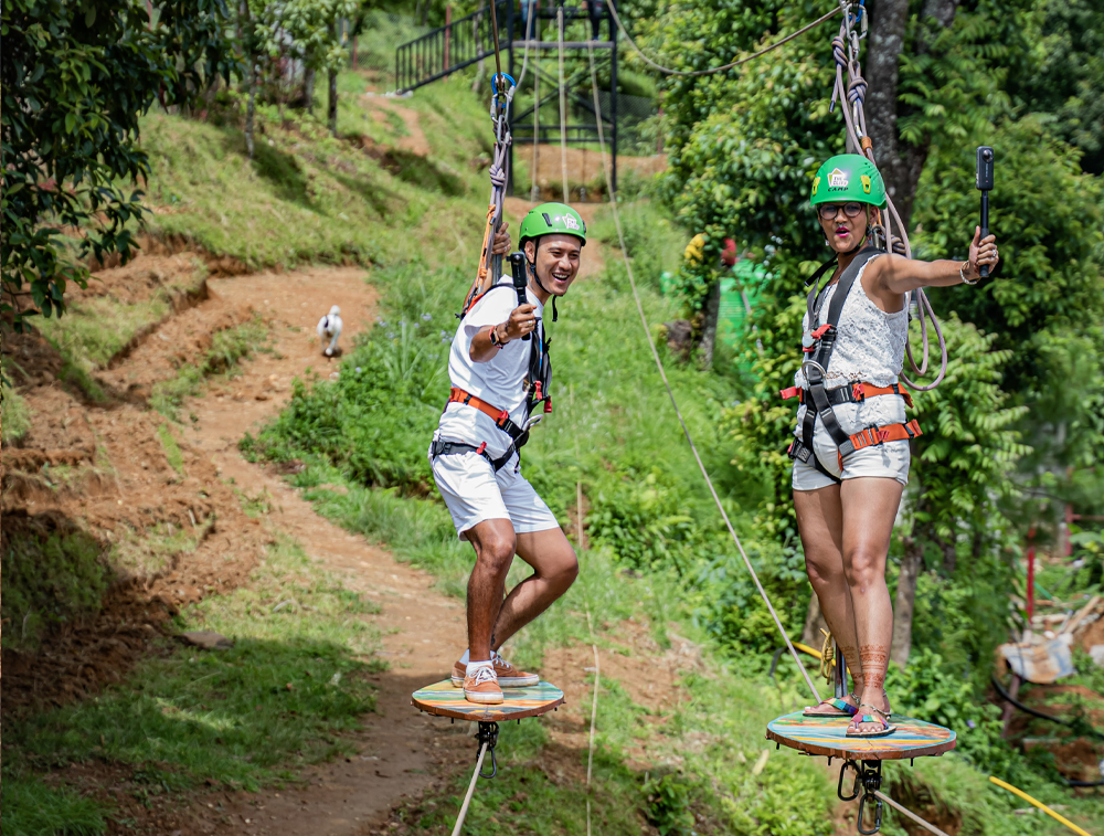 Sky Gliding at Kushma