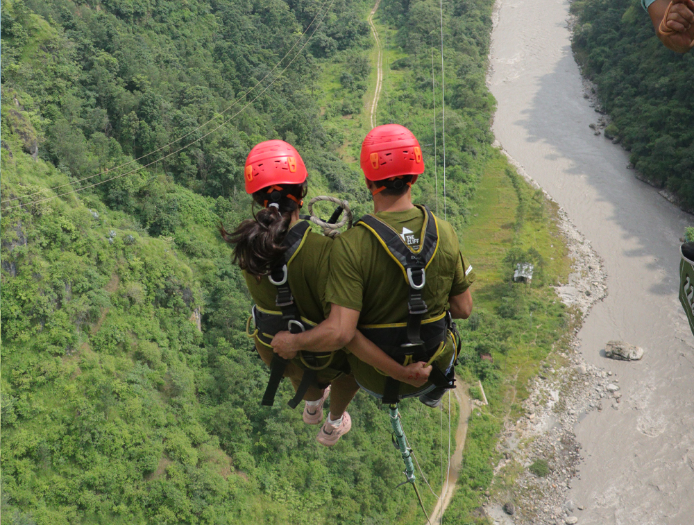 Tandem Bungy or Swing at Kushma